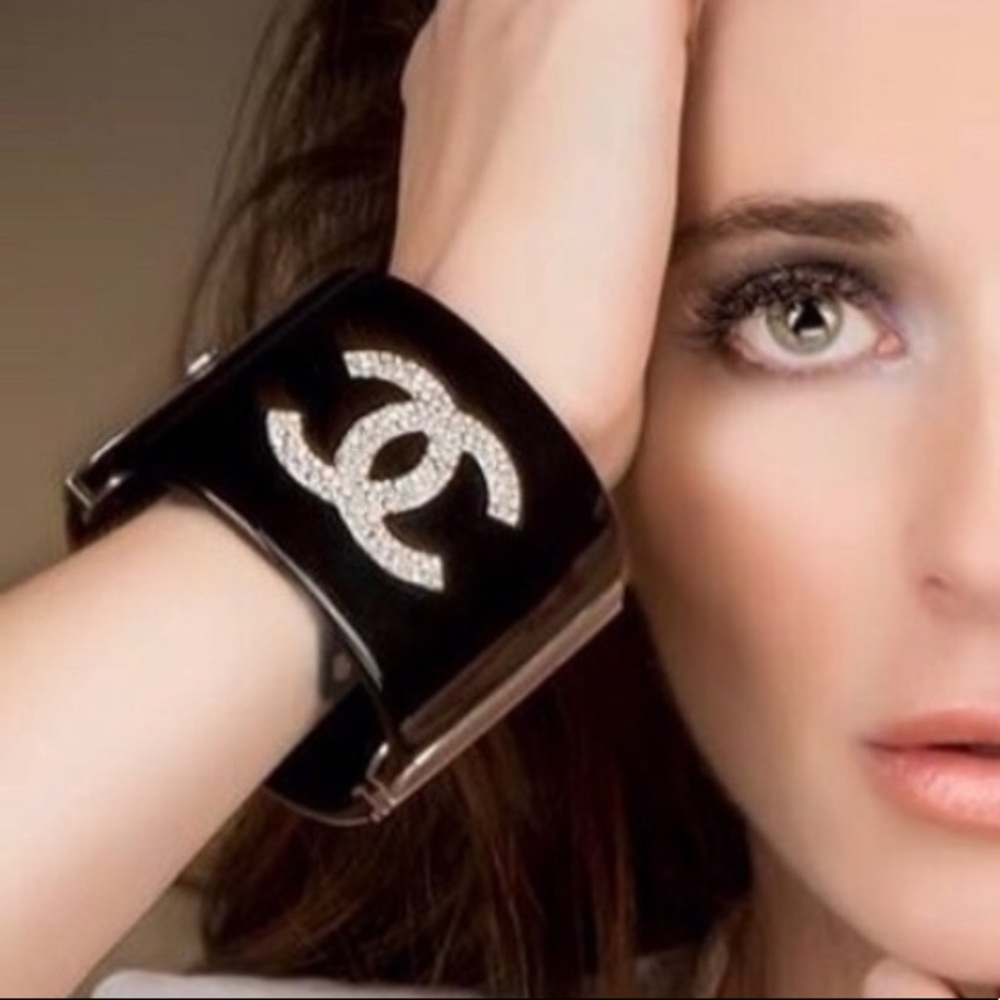 Chanel diamanté cuff